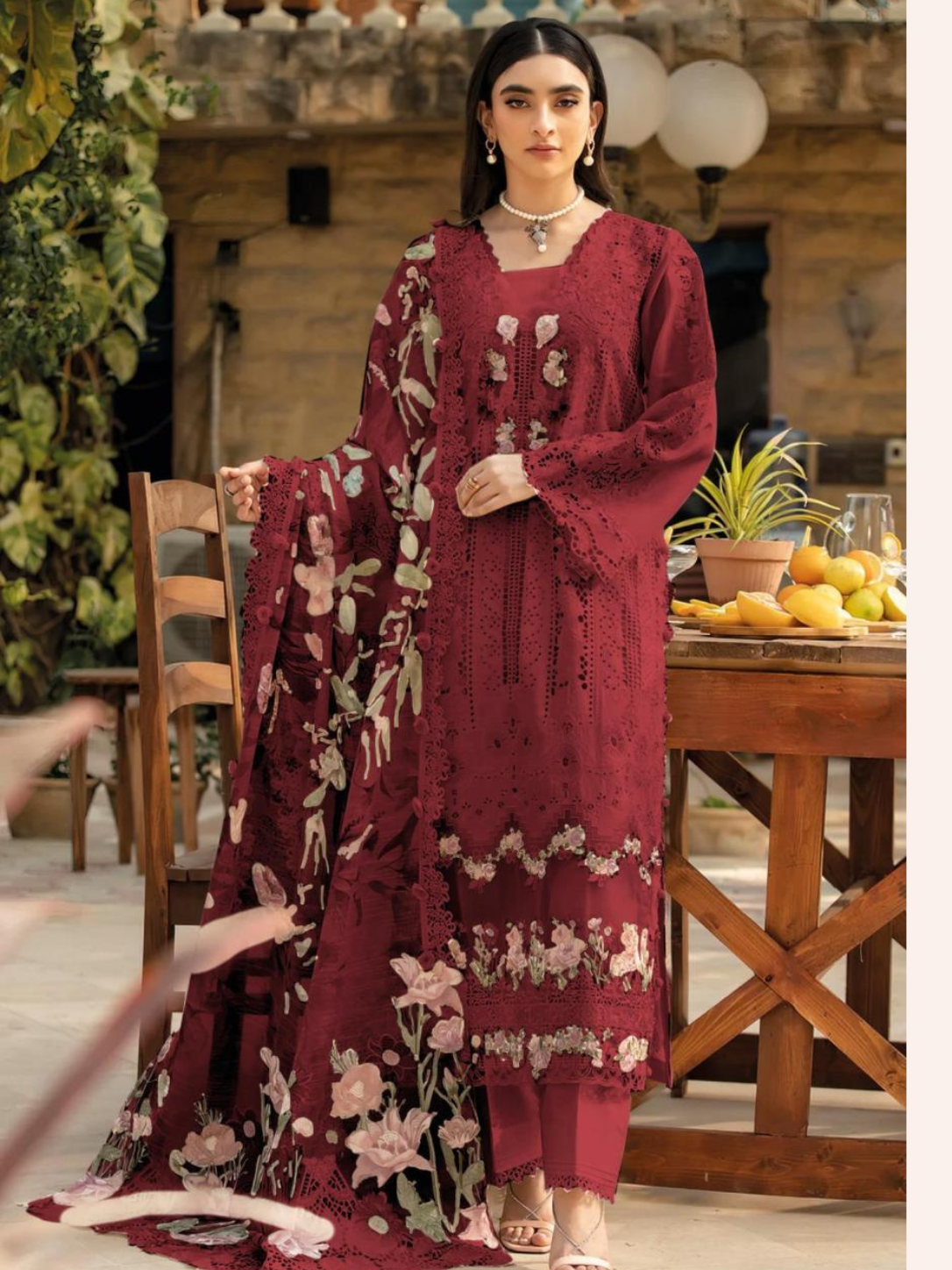 Deepsy Suits ELAF Super Hit 1263 Cotton Suit Set | Heavy Embroidery with Kota Doriya Dupatta | L to XXL | Ready-to-Wear