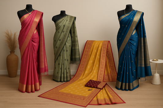 Handloom Sarees Online for Every Occasion: Slimming Tips, Styling & Trends
