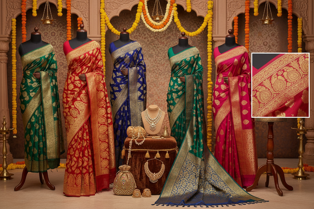 Saree Sale Online: Wedding Benarasi & Designer Sarees