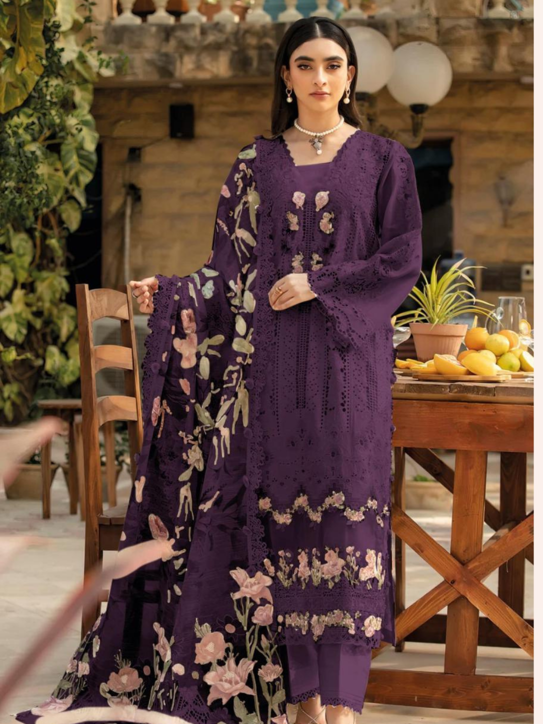 Deepsy Suits ELAF Super Hit 1263 Cotton Suit Set | Heavy Embroidery with Kota Doriya Dupatta | L to XXL | Ready-to-Wear
