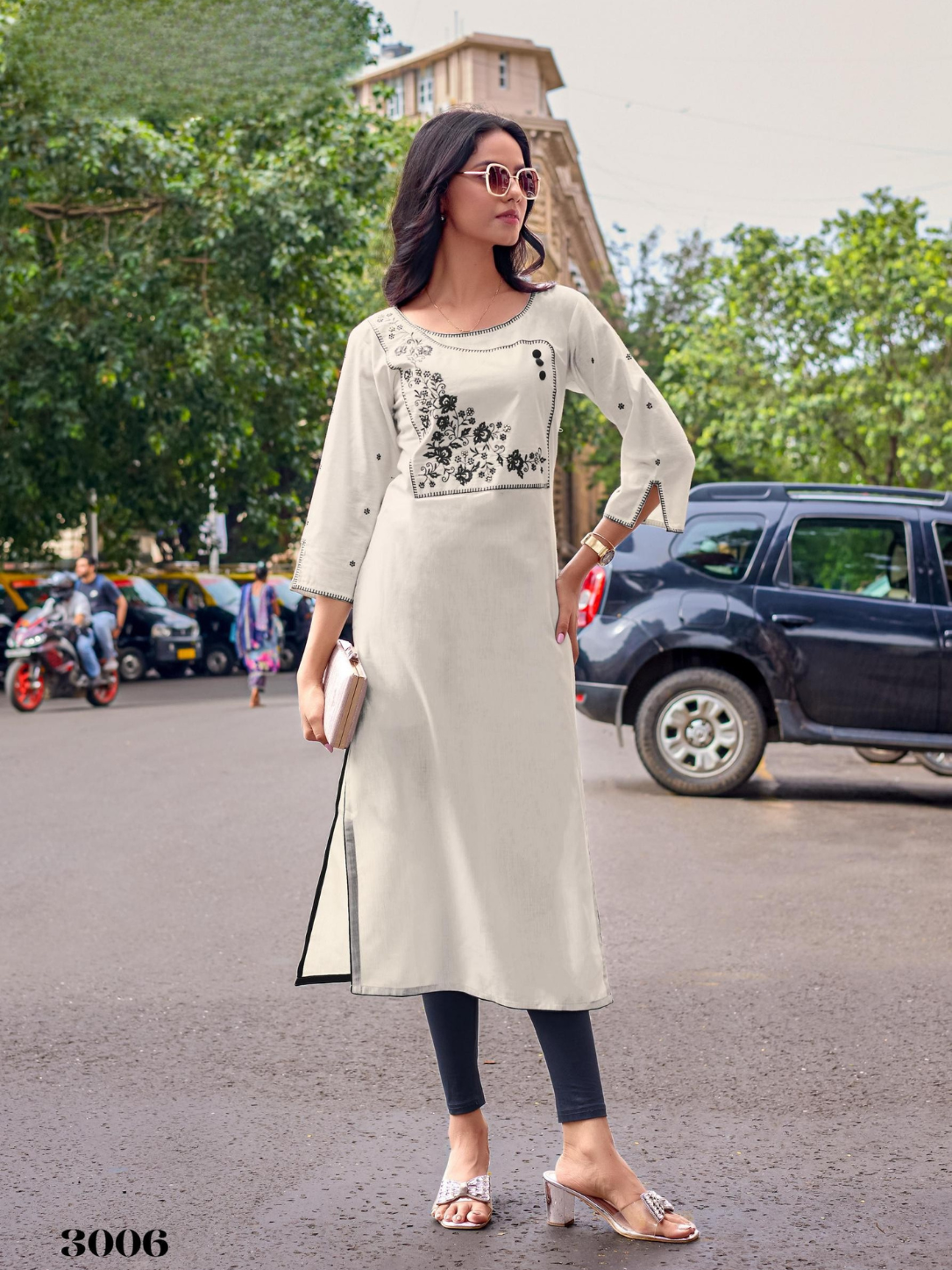 Kadlee Yashvi Rayon Kurti Collection with Thread & Hand Work (6 Designs)