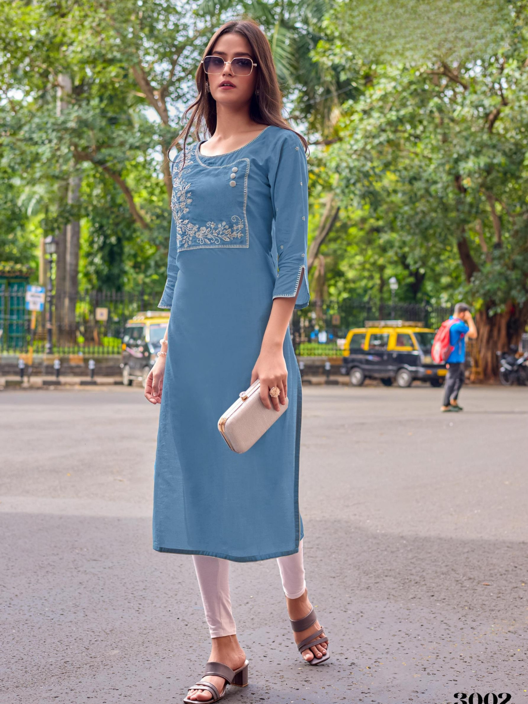 Kadlee Yashvi Rayon Kurti Collection with Thread & Hand Work (6 Designs)