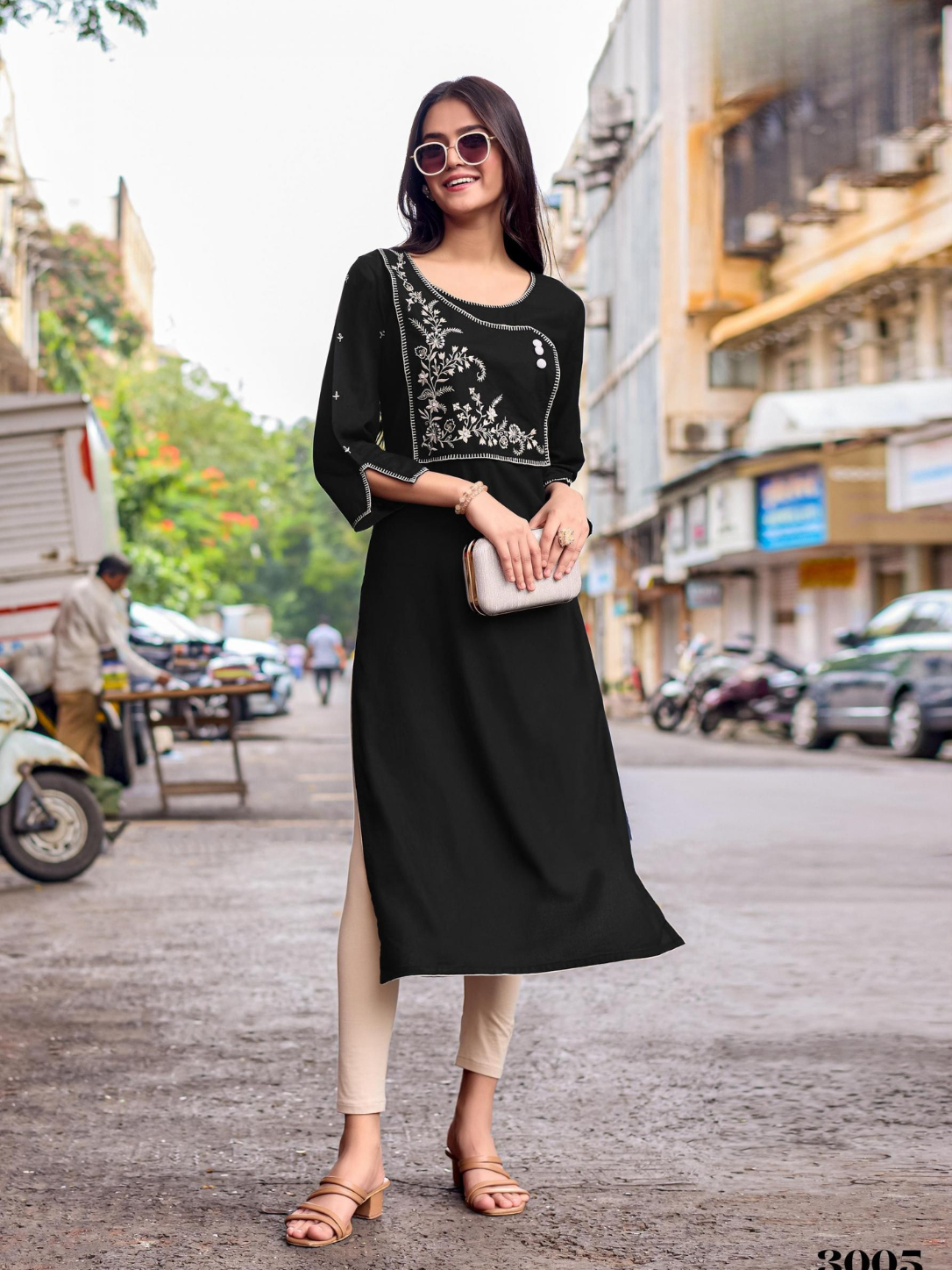 Kadlee Yashvi Rayon Kurti Collection with Thread & Hand Work (6 Designs)