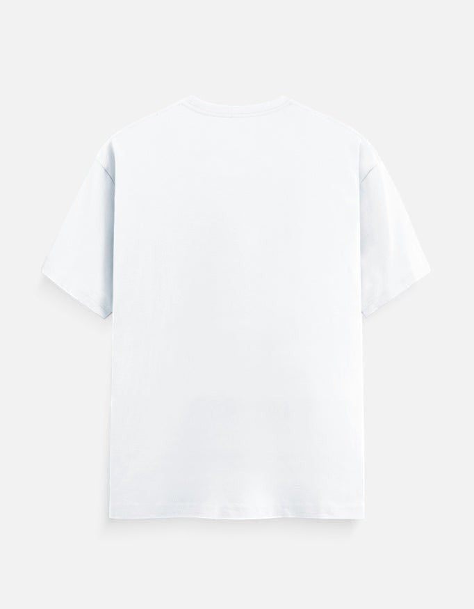AMA B Unisex Classic Crew T-Shirt, 100% cotton, 180 GSM, regular fit, white