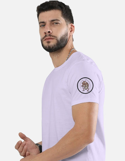 AMA B Graphic Print Oversized Cotton T-Shirt with a cartoon cockroach graphic on the left sleeve.